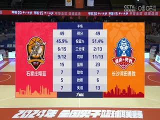 NBL 石家庄翔蓝VS长沙湾田勇胜 20240727封面图